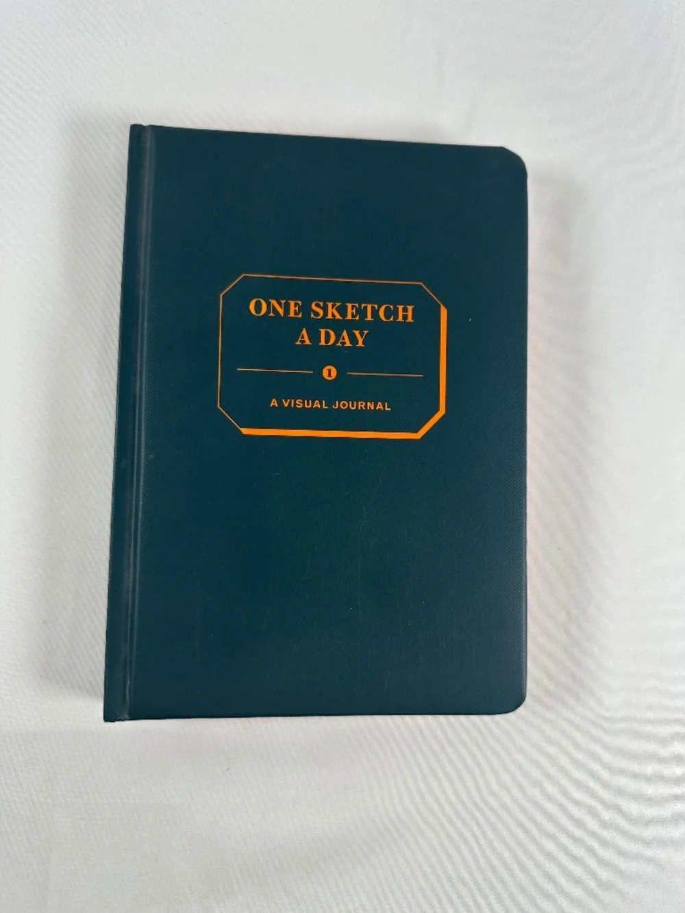 One Sketch A Day - A Visual Journal with Cloth Bookmark - New